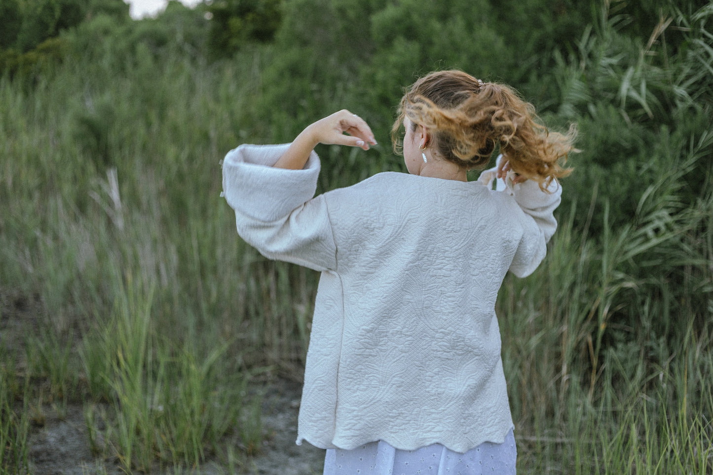 Egret Quilt Jacket