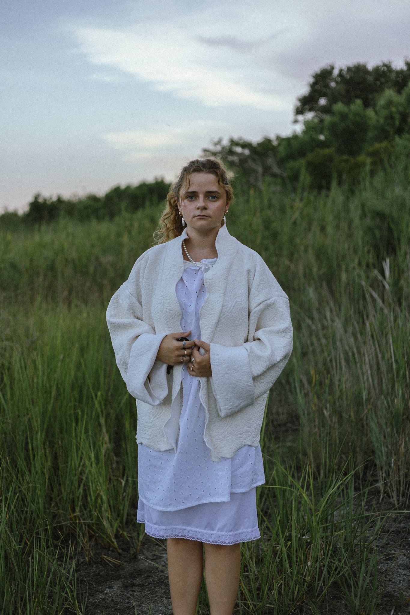 Egret Quilt Jacket