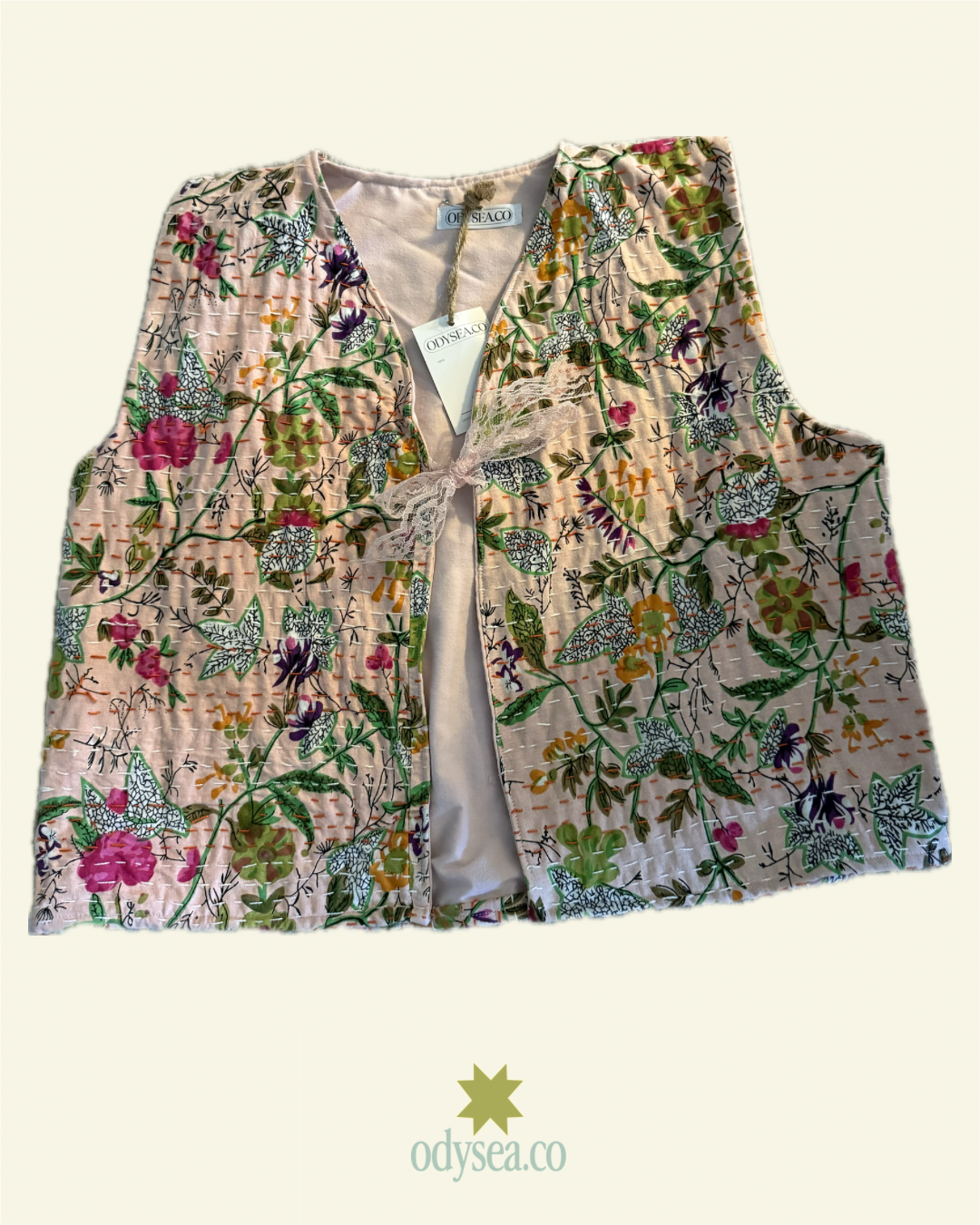 Kantha vest