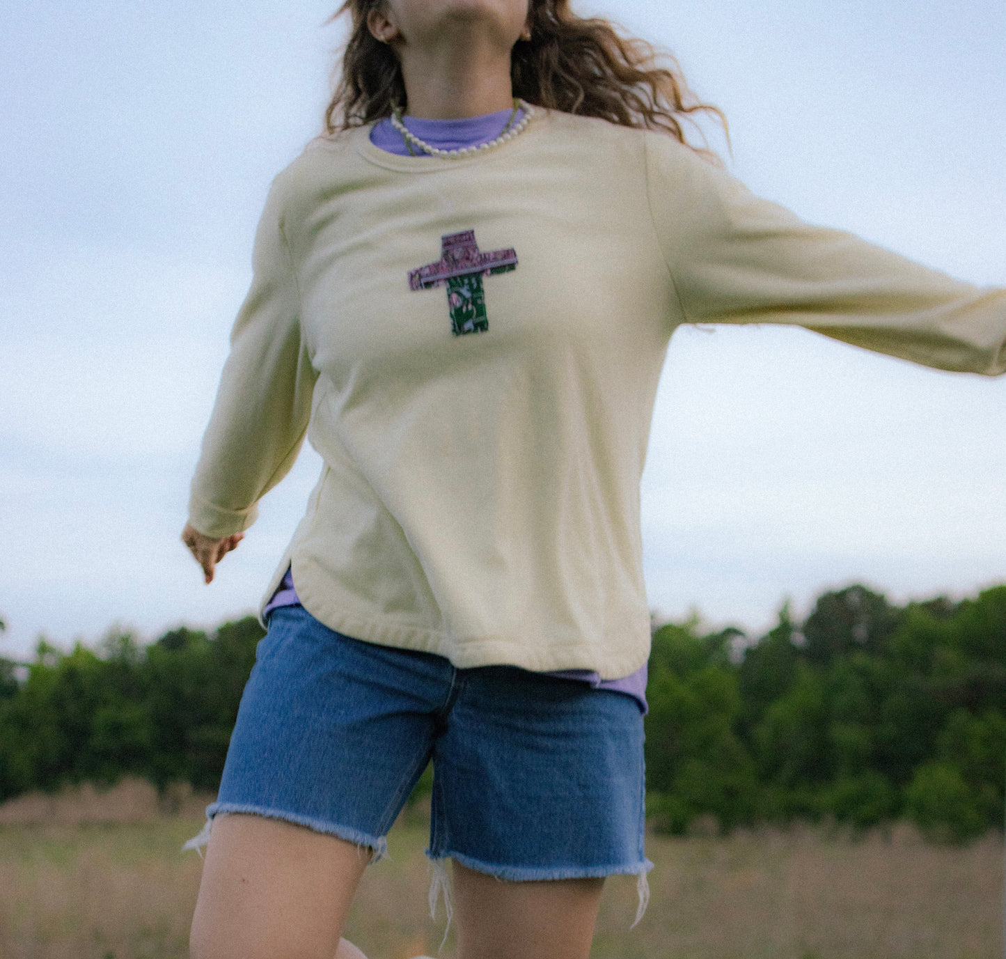 Cross sweatshirt