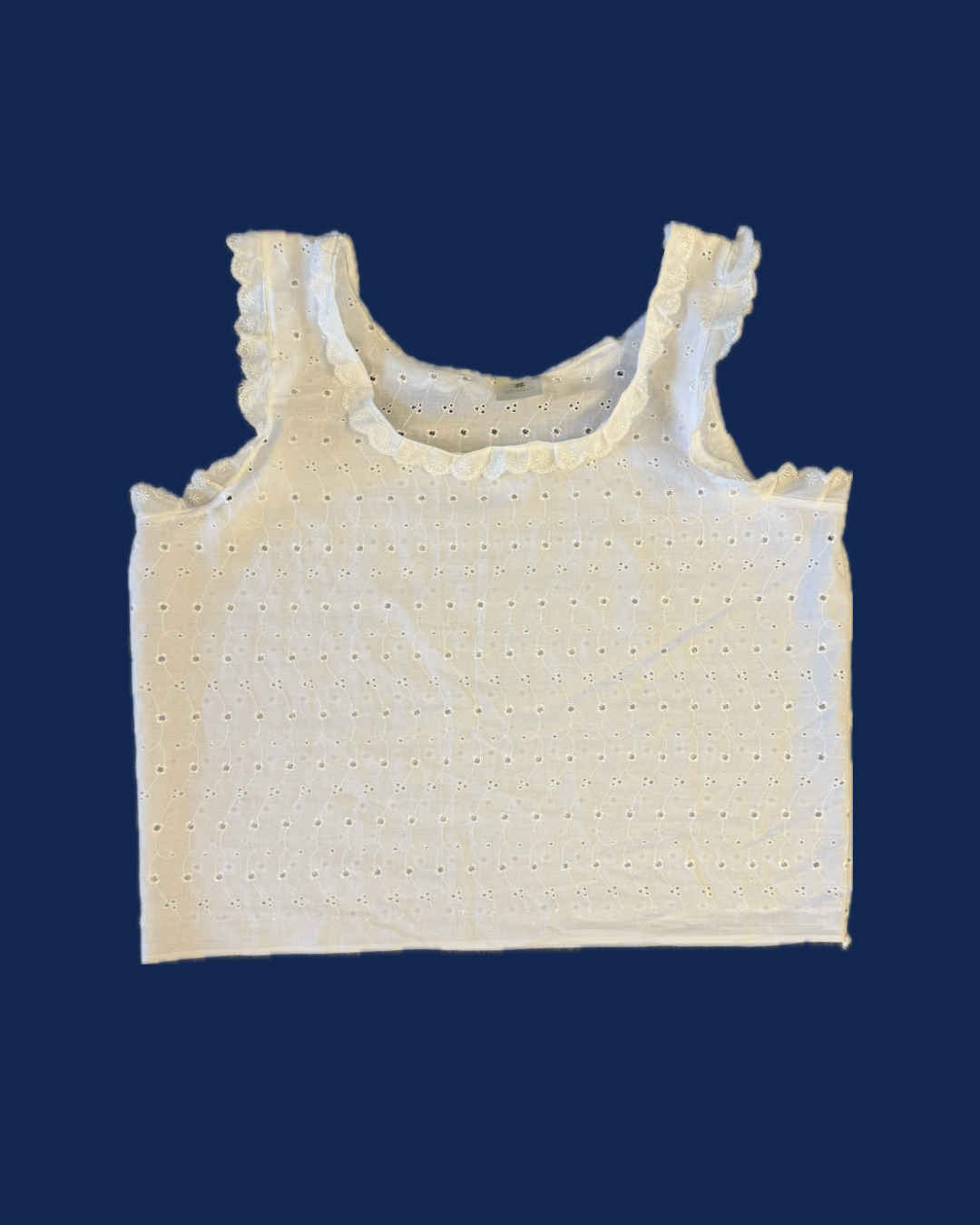 Eyelet Tank top