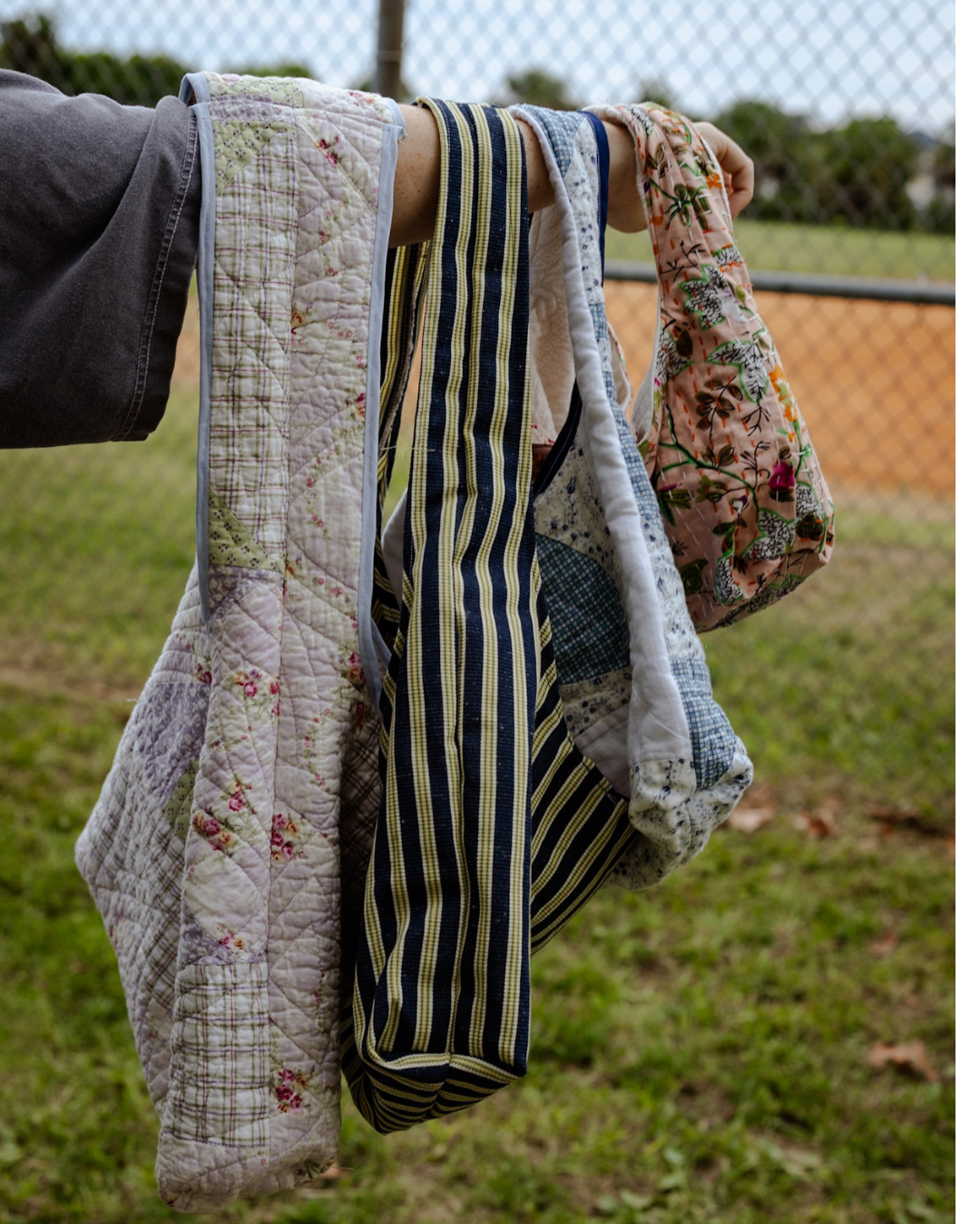 Blue shell bag- Medium