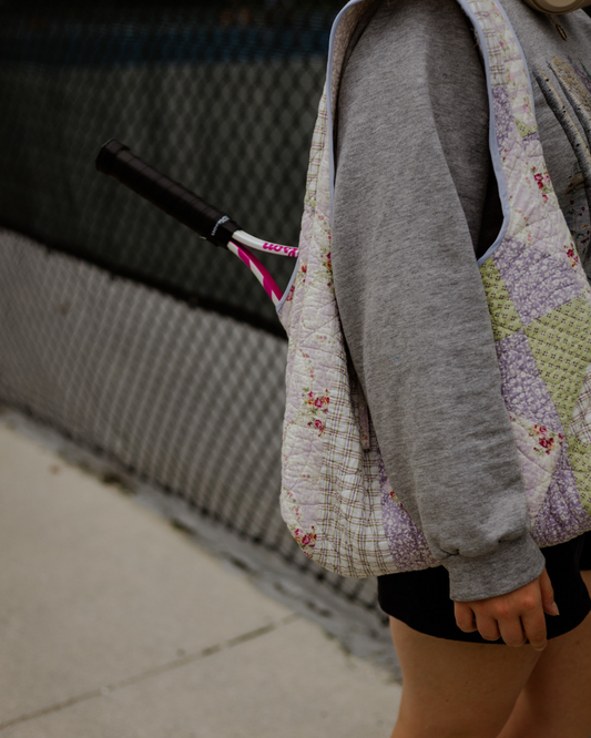 Purple shell bag- Large