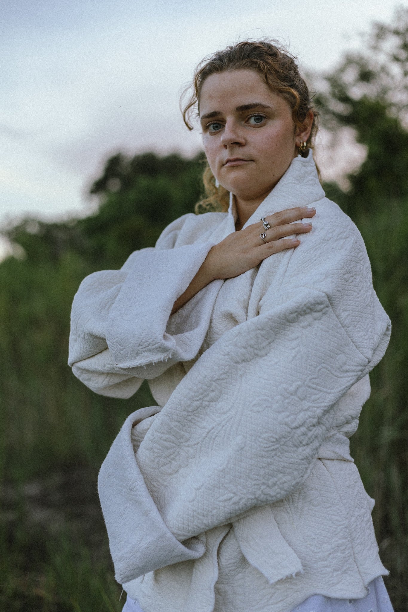 Egret Quilt Jacket
