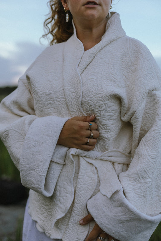 Egret Quilt Jacket