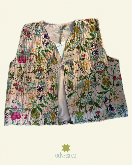Kantha vest