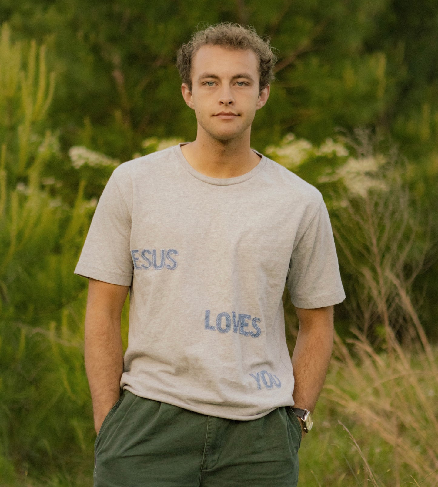 Jesus loves you tee